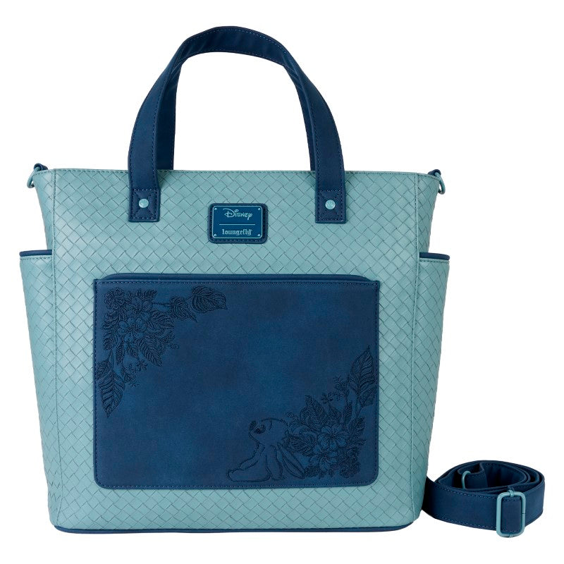 Disney Loungefly Convertible Handbag/Backpack - Stitch Embroidered