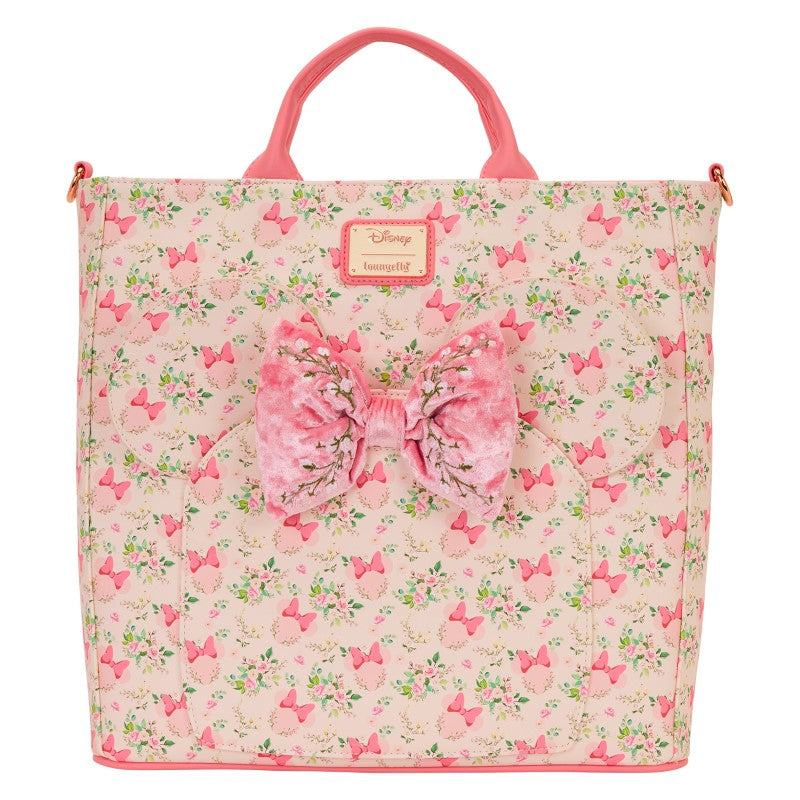Disney Loungefly Convertible Backpack - Minnie Mouse Floral