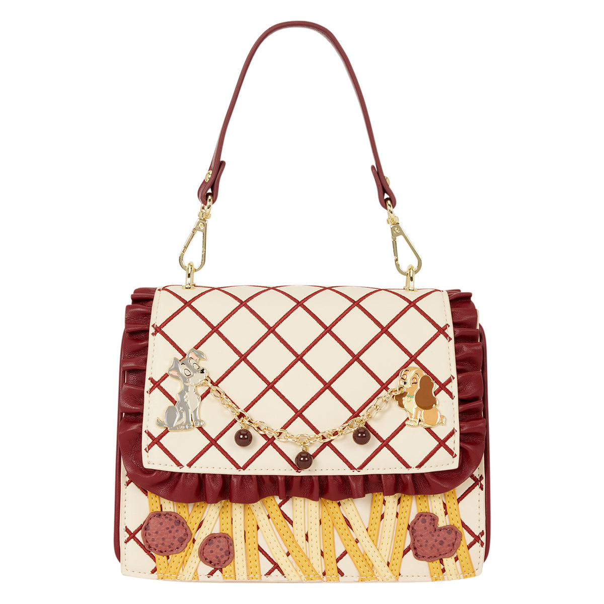 Disney Loungefly Handbag Lady & The Tramp Spaghetti Dinner
