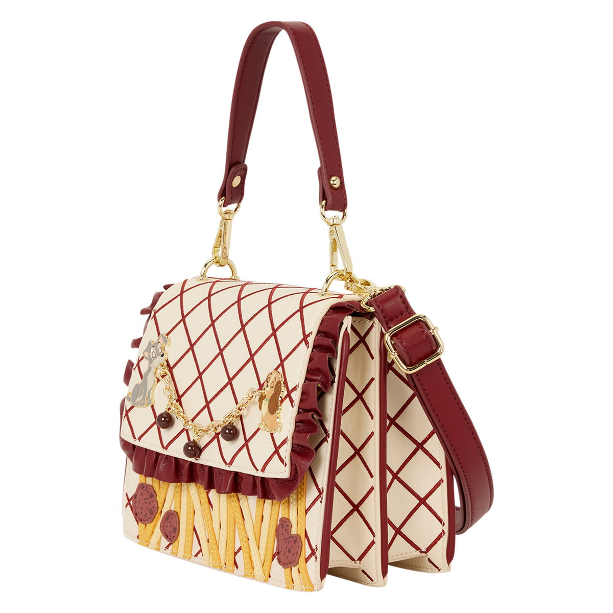 Disney Loungefly Handbag Lady & The Tramp Spaghetti Dinner