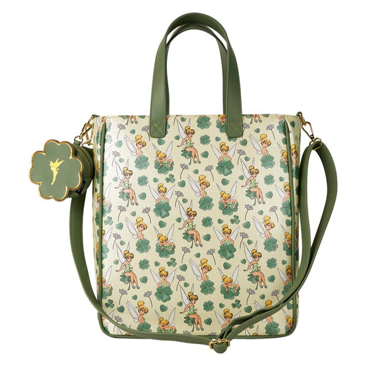 Disney Loungefly Tote Bag - Tinker Bell 4-Leaf Clover (AOP)