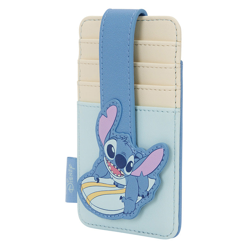 Disney Loungefly Card Holder Stitch Minimal Summer