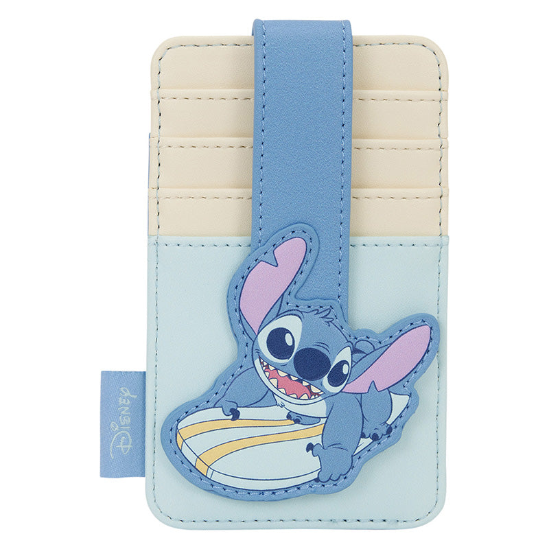 Disney Loungefly Card Holder Stitch Minimal Summer