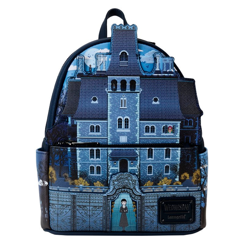 Wednesday Loungefly Mini Backpack - Nevermore Academy