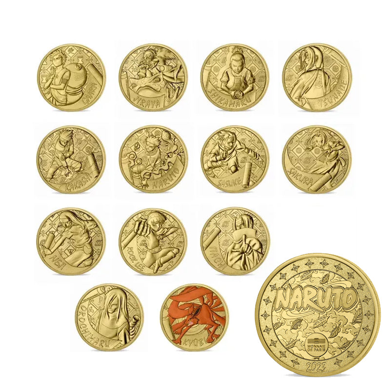 Naruto Monnaie de Paris - Collector Medal Album