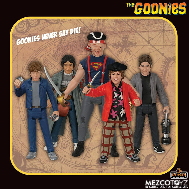 The Goonies 5 Points Pack 5 Fig 9,5cm