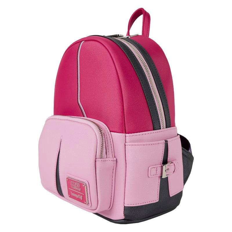 Naruto Loungefly Mini Backpack - Sakura Cosplay Outfit