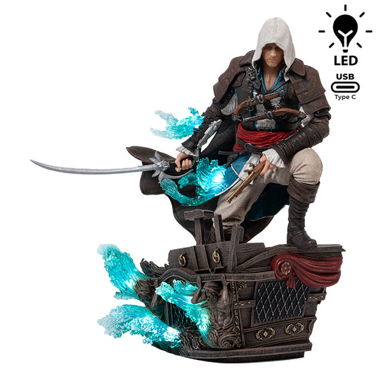 Assassins Creed Black Flag Resynced Statue 1/8 Animus Edward Kenway