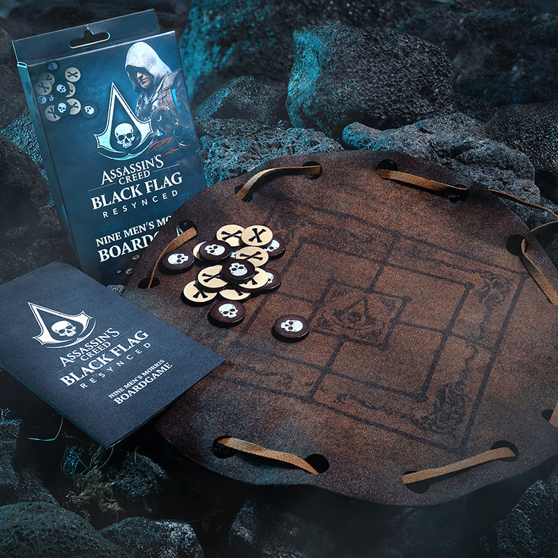 Assassins Creed Black Flag Resynced Boardgame Nine Mens Morris