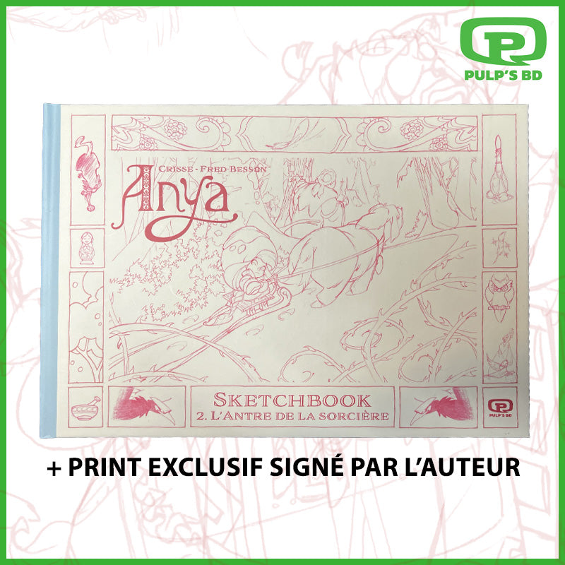 Anya Sketchbook Vol. 2 (Comic)