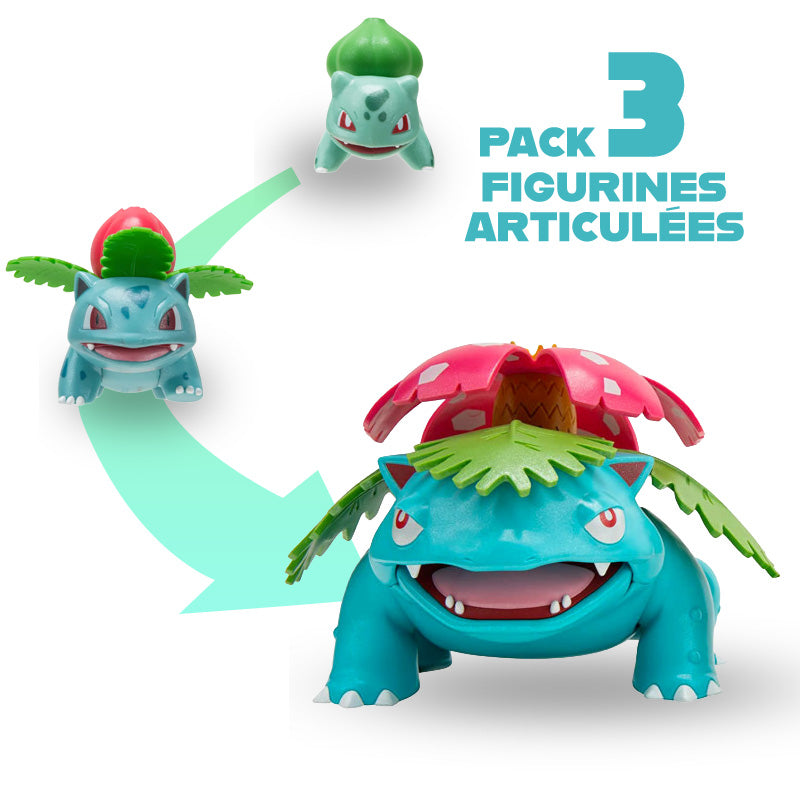 Pokemon Select Evolution Multipack - Bulbasaur Ivysaur Venusaur