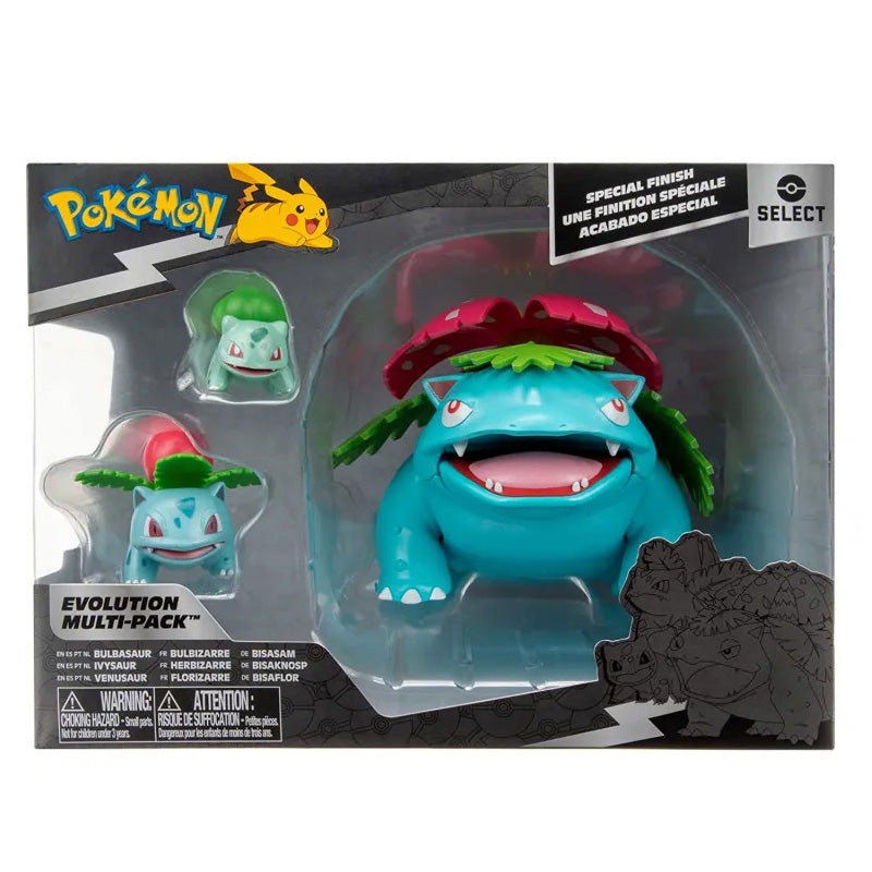 Pokemon Select Evolution Multipack - Bulbasaur Ivysaur Venusaur