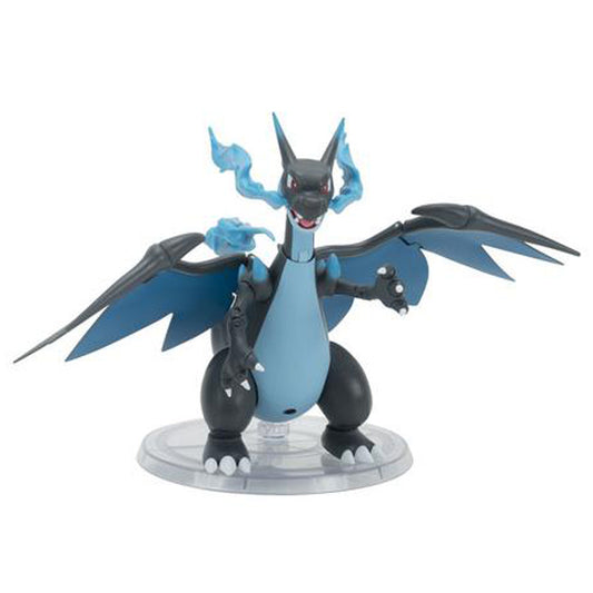 Pokemon Select 15cm Super Articulated Figure W9 Mega Charizard X Dracaufeu