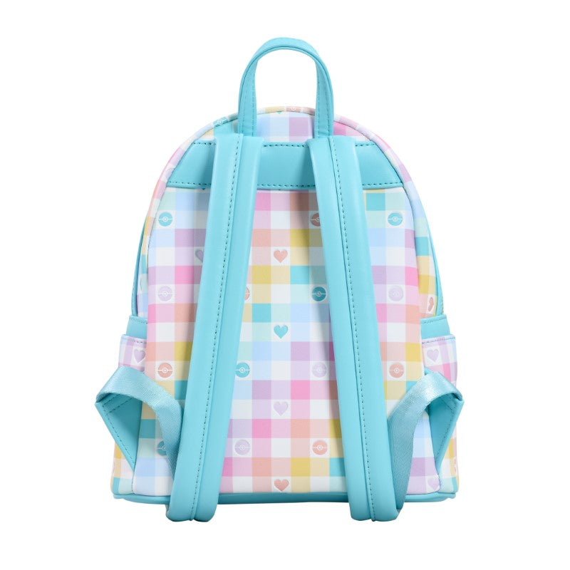 Pokemon Loungefly Mini Backpack - Piplup and Eevee Friends