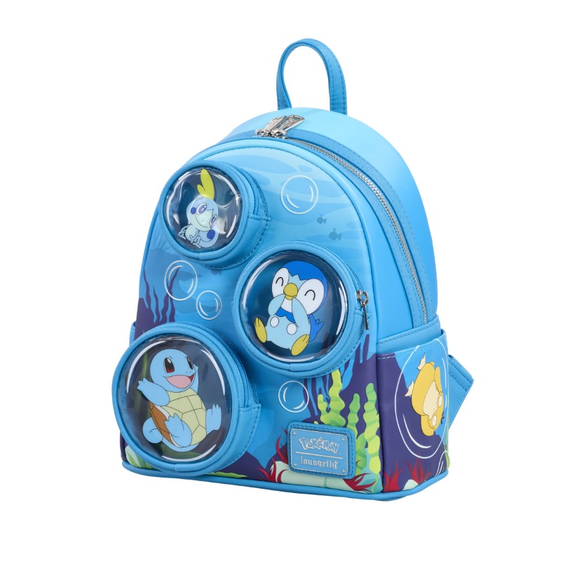 Pokemon Loungefly Mini Backpack - Bubbles Water (Squirtle)