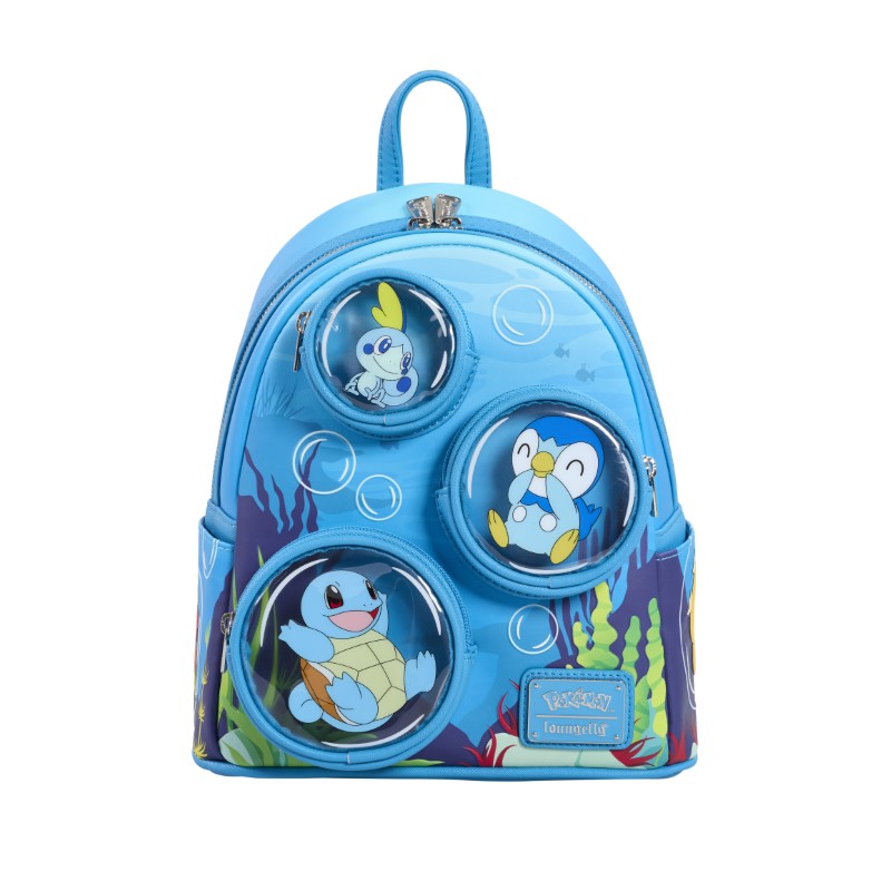 Pokemon Loungefly Mini Backpack - Bubbles Water (Squirtle)