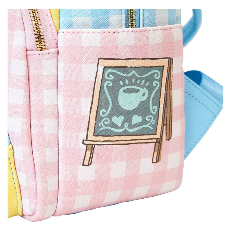 Pokemon Loungefly Triple-Pocket Backpack - Pokemon Cafe