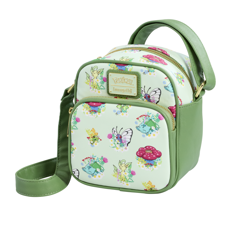 Pokemon Loungefly Crossbody Bag - Grass Type Passport