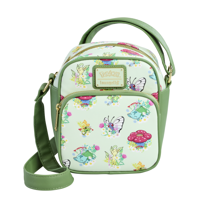 Pokemon Loungefly Crossbody Bag - Grass Type Passport