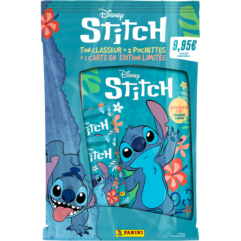 Disney Panini TC Stitch Starter Pack Carte Ed. Limit.