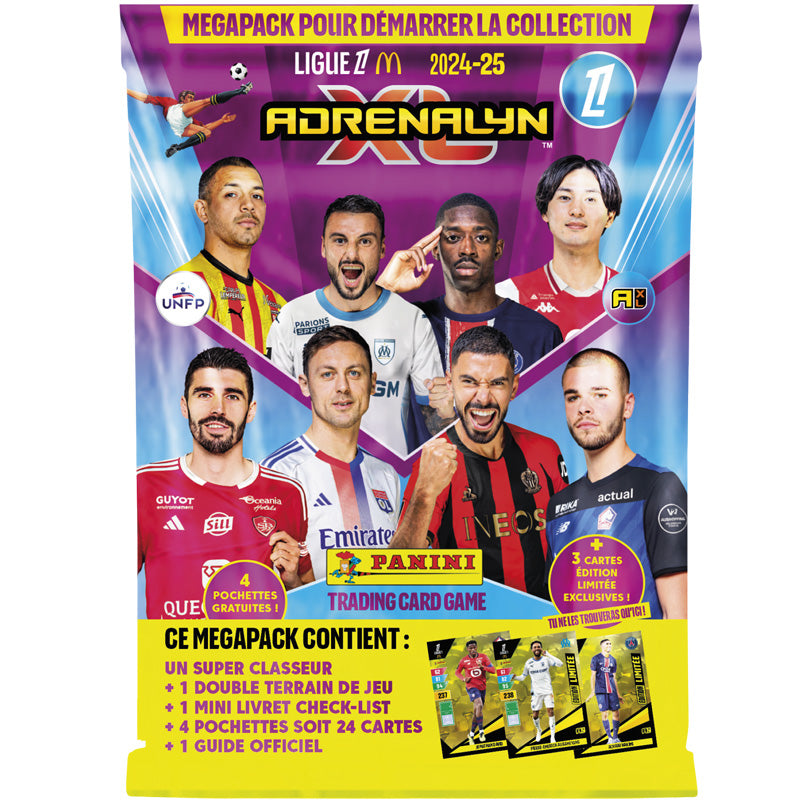 Panini Adrenalyn Ligue 1 McDo 24-25 - Starter Pack (Binder + Goodies)