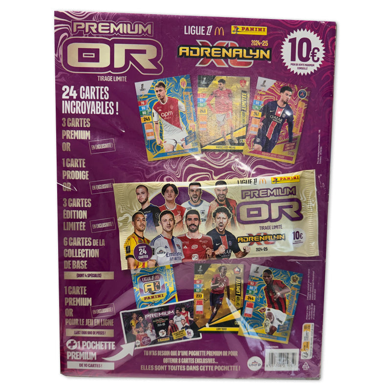 Panini Adrenalyn Ligue 1 McDo 24-25 - Premium Gold Pack