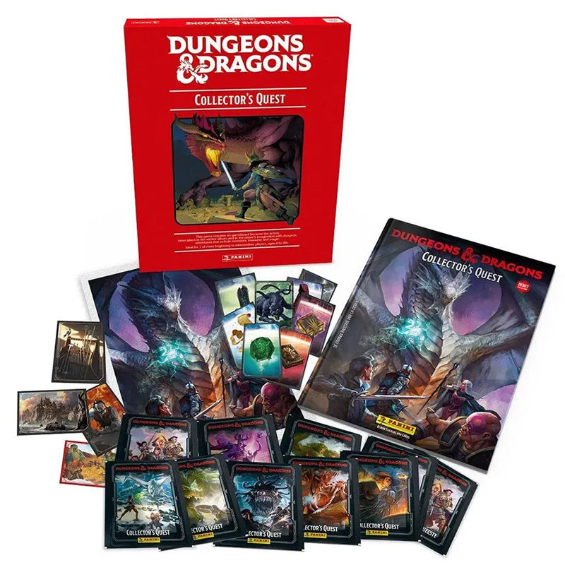 Dungeons & Dragons Panini Stickers Album 10 Pochettes