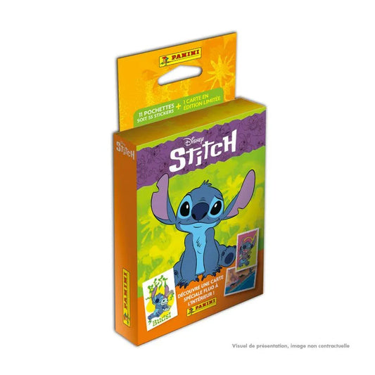 Stitch Panini Blister Pack 11 card packs + 1 El Card