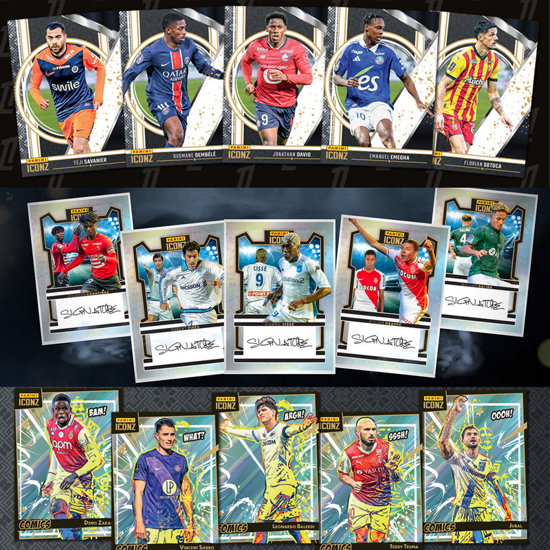 Panini Ligue 1 Iconz Football - Sealed Case of 10 Boxes