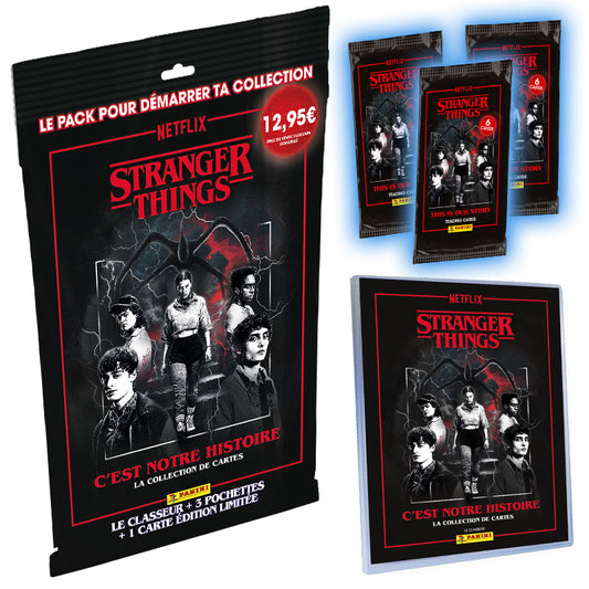 Stranger Things TC Panini Starter Pack