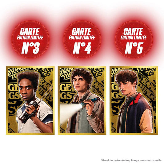 Stranger Things TC Panini Blister 4 Pochettes 1 Carte EL