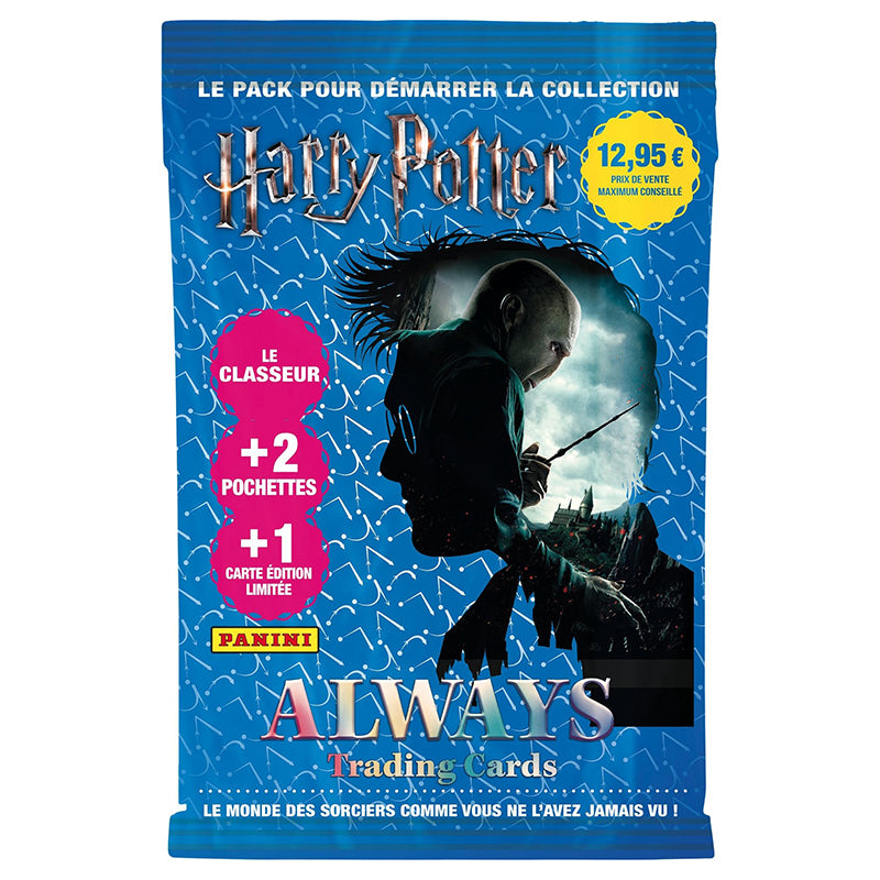 Harry Potter Always TCG Starter Pack Binder 2 Packs 1 Limited Edition Card