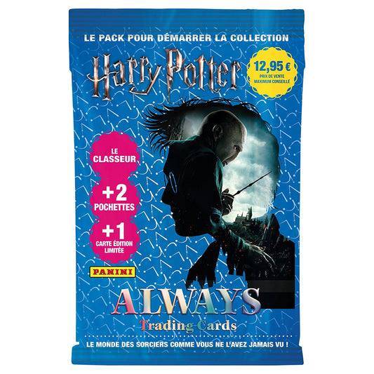 Harry Potter Always TCG Starter Pack Binder 2 Packs 1 Limited Edition Card