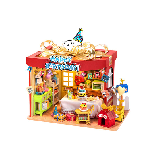 Snoopy Puremind Wooden Kit Snoopy Birthday Party