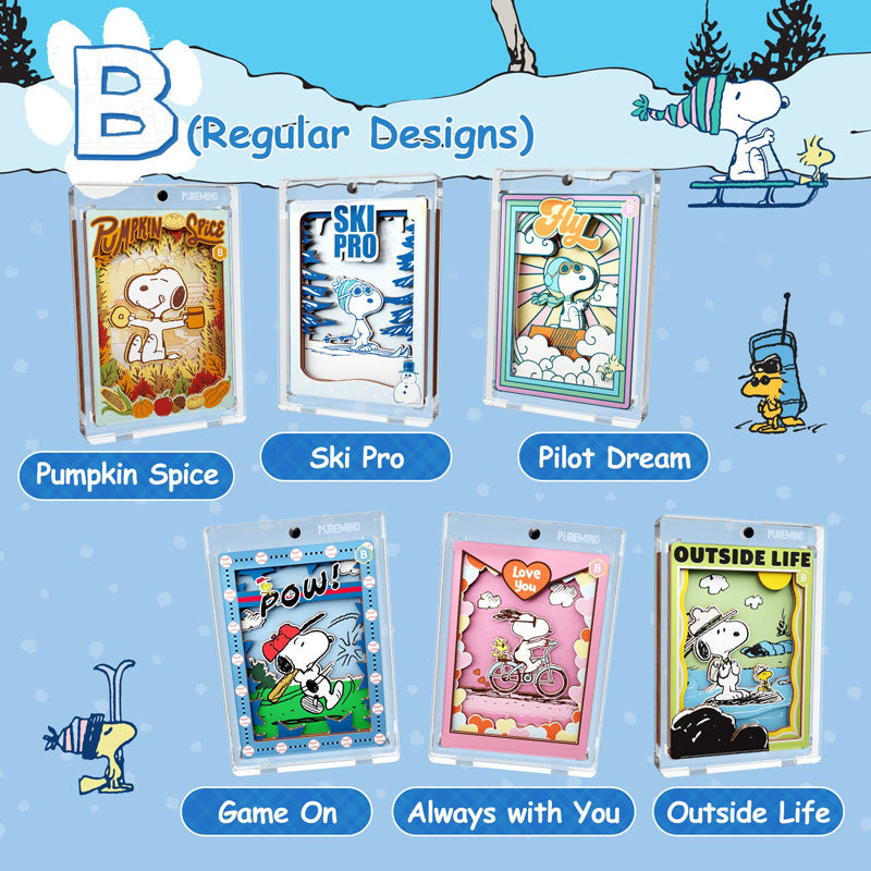 Puremind x Snoopy Mini Art : 1 Blind Box