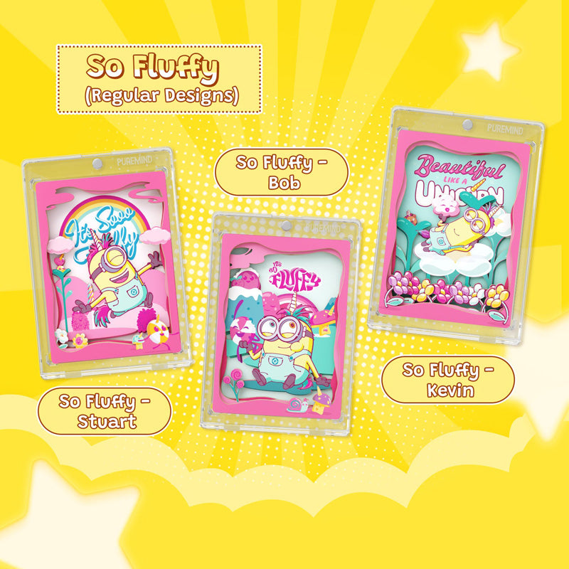 Minions Puremind Wooden Mini Art Magnetic Case : 1 Blind Box