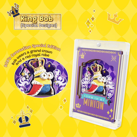 Minions Puremind Wooden Mini Art Magnetic Case : 1 Blind Box