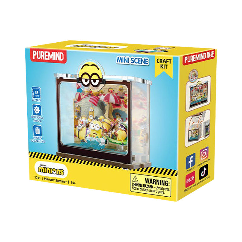Minions Puremind Mini Scene Minions Summer