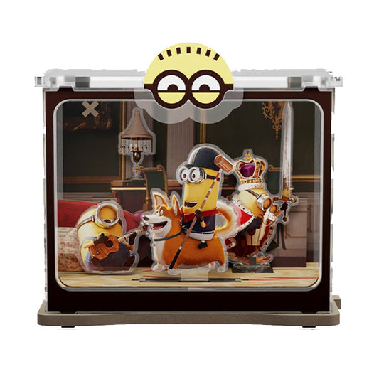 Minions Puremind Mini Scene King Bob