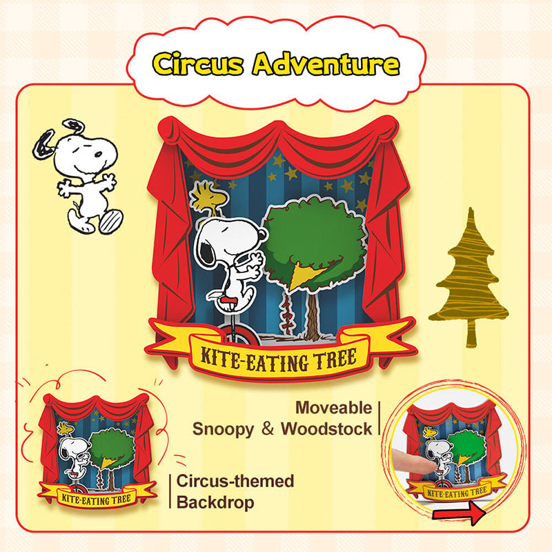 Snoopy Puremind Interactive Magnet Snoopy Circus Adventure