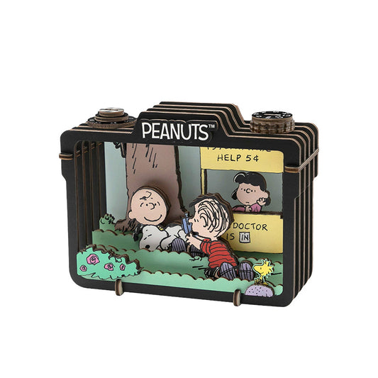 Snoopy Puremind Wooden Theater Snoopy Summer Snapshot