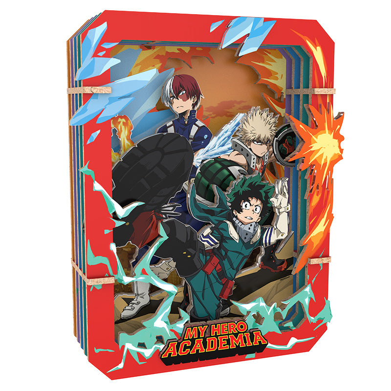 My Hero Academia Puremind Wooden Gallery M Hot Blooded Battle