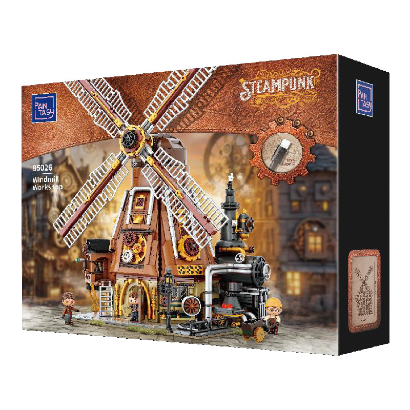 Steampunk Series Pantasy 85026 Windmill Workshop 55cm