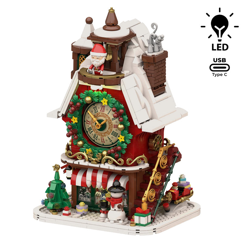 Holiday Series Pantasy 85075 Christmas Clock