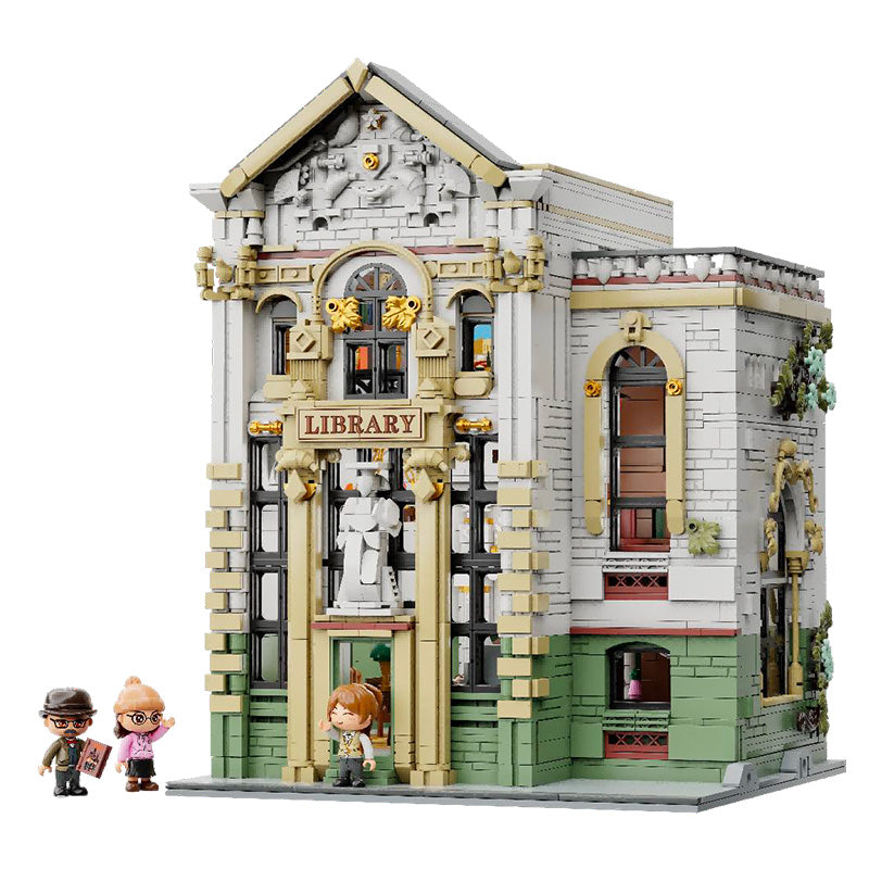 Modular Building Pantasy 85077 Library 35cm