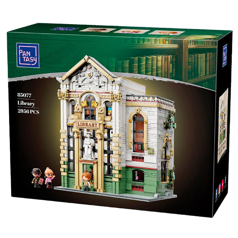 Modular Building Pantasy 85077 Library 35cm