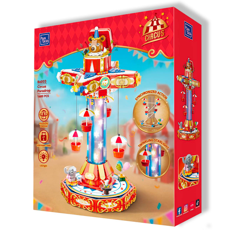 Retro Collection Pantasy 86003 Circus Paradrop 45cm