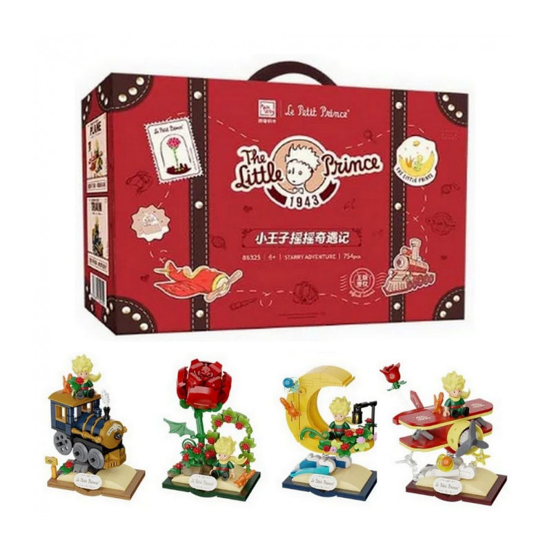Le Petit Prince Pantasy 86325 Starry Adventure 4Pcs Travel Set 16cm