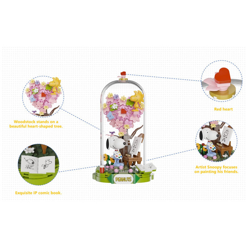 Snoopy Pantasy Peanuts Art World 19cm