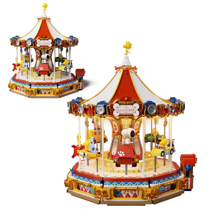 Peanut Snoopy Pantasy Snoopy Carousel
